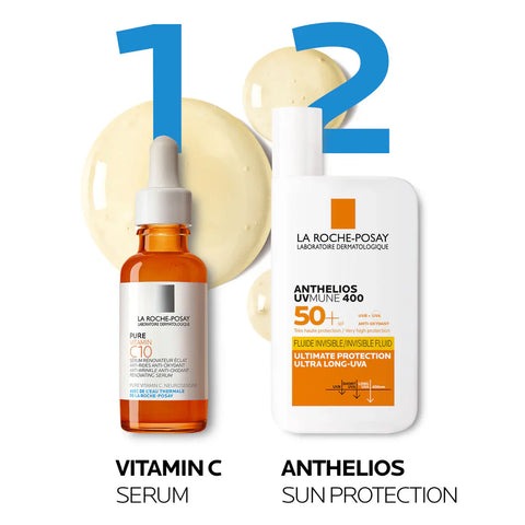 لا روش بوزيه سائل حماية غير مرئية من الأشعة فوق البنفسجية الطويلة جدًا 50 مل