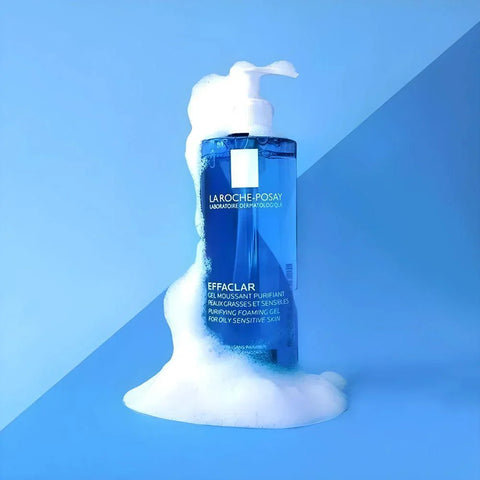 جل لاروش بوزيه الرغوي المنقي للبشرة الدهنية الحساسة ٤٠٠ مل