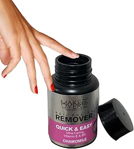 مزيل طلاء الأظافر MakeOver22 سريع وسهل