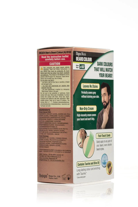 لون لحية بيجين للرجال بني أسود