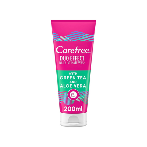 Carefree duop Effect Daily Wash Green Tea Aloe 200 Ml