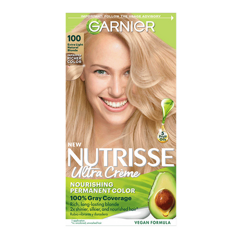 صبغة شعر غارنييه طبيعية أشقر فاتح جدًا