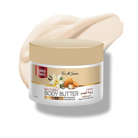 زبدة الجسم جولدن بيرل (اللوز والفانيليا) 200 مل